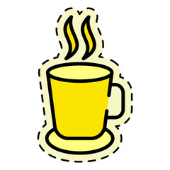 Moring Coffee Sticker