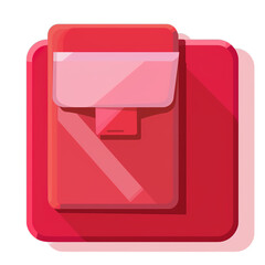 red mail icon