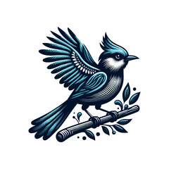 Naklejka premium bird Free Vector and bird Illustration,