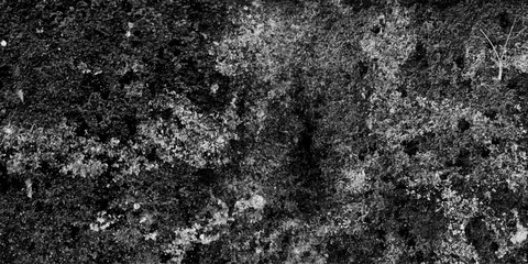 Black and white abstract grunge old concrete wall texture stain isolated overlay decorative vintage background.