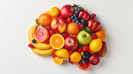 野菜、果物と脳の思考