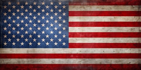Obraz premium Stars and Stripes Forever: Celebrating American Independence Day