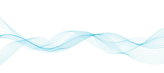 abstract blue wave background