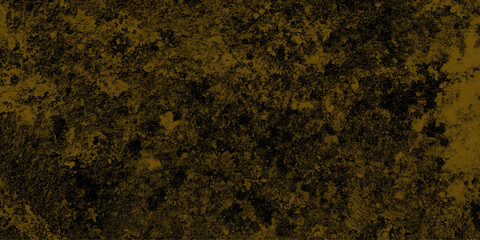 Yellow abstract grunge old concrete wall texture stain isolated overlay decorative vintage background.