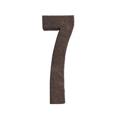 7 number 3d