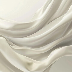 Obraz premium 3d rendered photos of white simple plain background made with generative AI