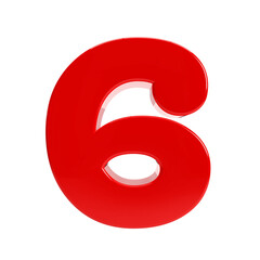 6 number 3d