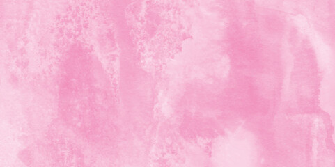 abstract color pink texture background on black canvas with smoke, Soft and cloudy watercolor stain of pink paint texture, brush painted watercolor abstract painting background.
