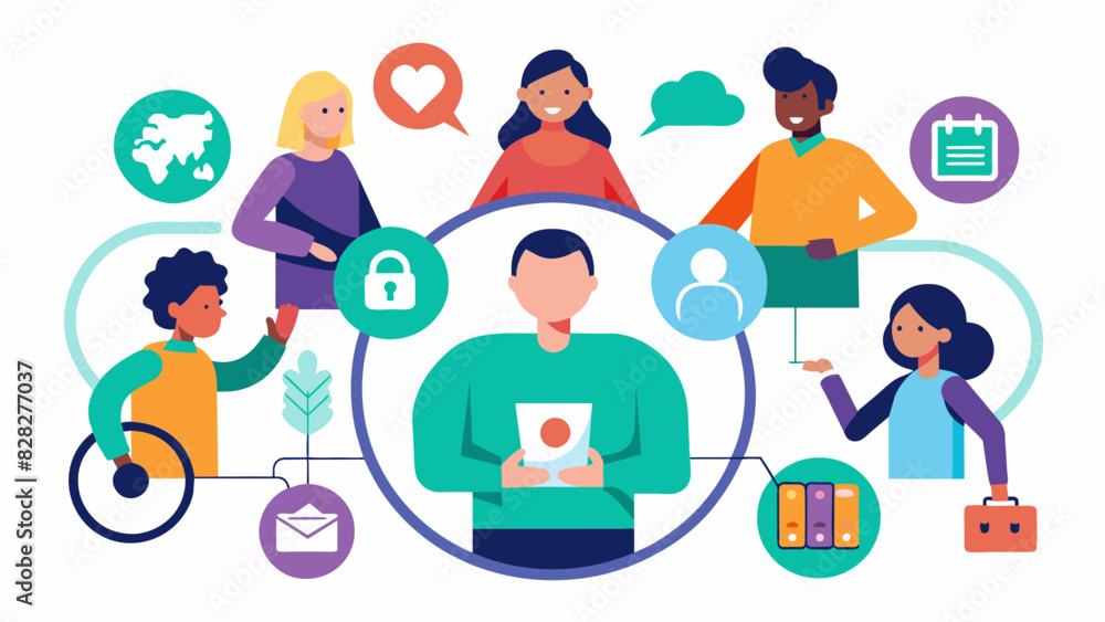 Poster a platform for individuals with disabilities to connect with others share tips and advice and find s