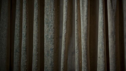 Fototapeta premium A mystery story where a curious stain on a forgotten curtain leads to the unraveling of a decades-old secret ai_generated