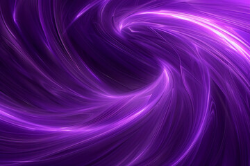 Obraz premium Dynamic energy and creativity are radiated by swirling patterns in this vivid abstract violet background.