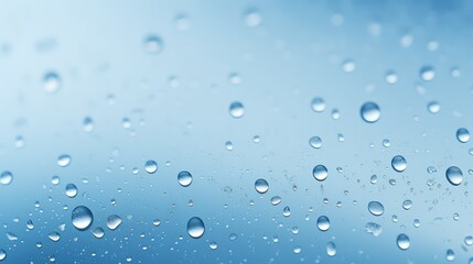 dew-covering pale blue background