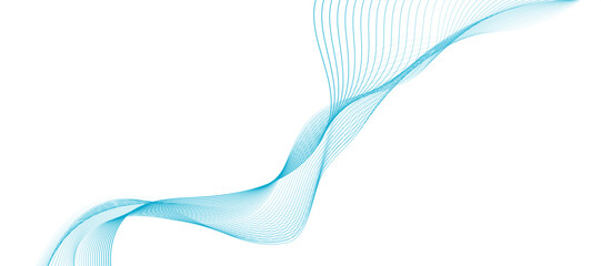 abstract blue wave background