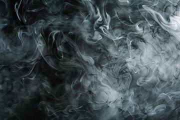 A black and white smokey background with a lot of smoke