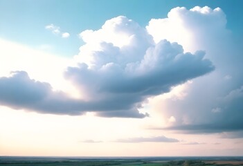 Obraz premium Colorful clouds at dusk