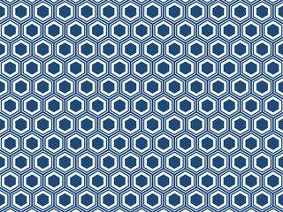 和柄の亀甲模様パターン2