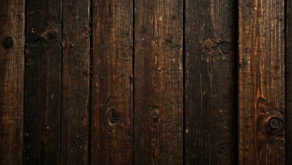 Naklejka premium Background of weathered wooden plank texture.