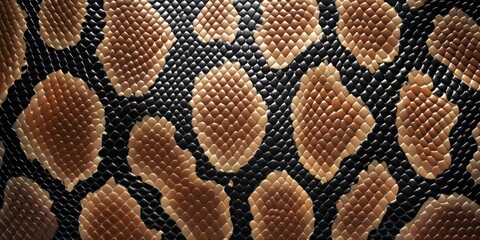snake skin animal print pattern background illustration 