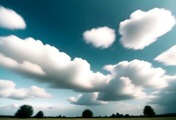 Colorful clouds at dusk