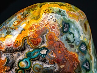 "Vivid Mosaic Glass Artistry"