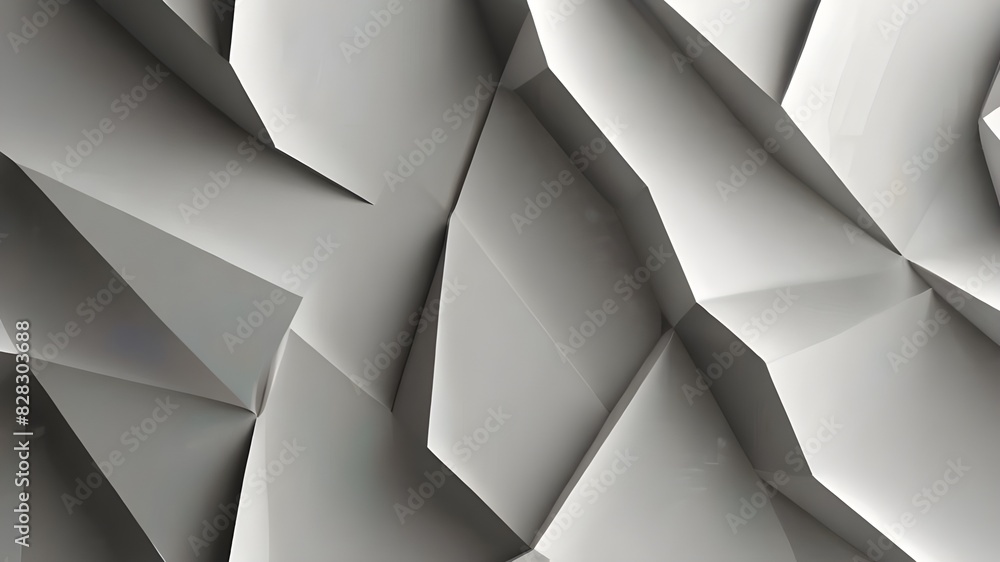 Poster white vector abstract background with simple geometric shapes. minimal geometric design for cover, p