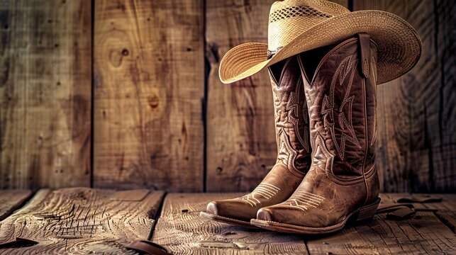 "Authentic Western Cowboy Boots"