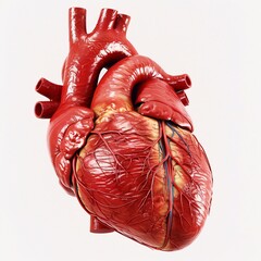 human heart anatomy model