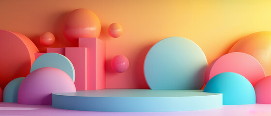 Colorful pop up, a festive touch to the decoration