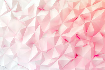 Naklejka premium Feminine and delicate, the blush pink shades in this chic geometric diamonds background add a soft touch.