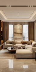 Modern Minimalist Living Room Interior Design