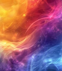 Fototapeta premium Vibrant Modern Abstract Painting Background