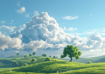 Picturesque Green Hills