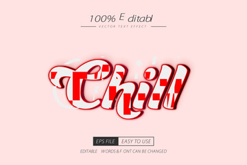 Autumn summer editable 3d text style effect