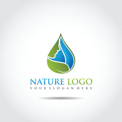 Nature Logo Template. Vector Illustrator