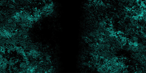 Cyan abstract grunge old concrete wall texture stain isolated overlay decorative vintage background.
