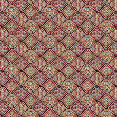 Seamless brush stroke and stripes allover pattern, watercolor effect grunge background texture 