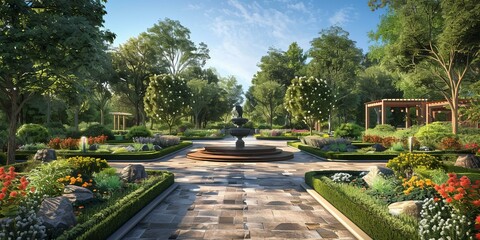 Garden Landscaping Design and Architecture