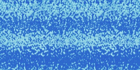 Gradient space dyed stripe with linen effect seamless textured border. Masculine blue white variegated striped print banner.