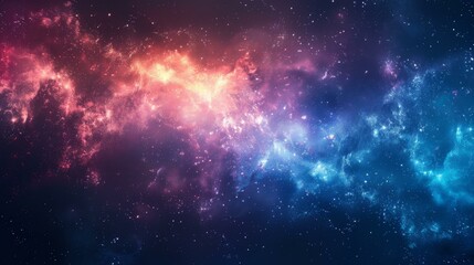 Awesome nebula and galaxies