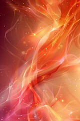 Abstract Red Pink Background with Lights
