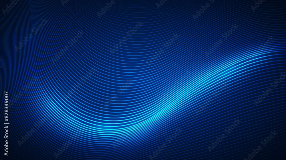 Poster abstract motion line smooth background