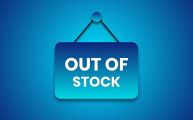 Out of stock background.