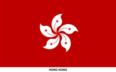 Flag of HONG KONG, HONG KONG flag