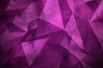 Artistic flair on a chic violet background with modern geometric shapes.