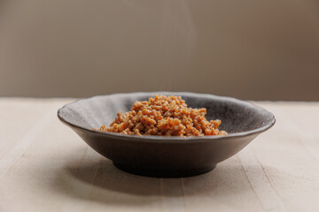 挽肉の甘辛炒め