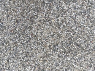 古い月極駐車場の地面	