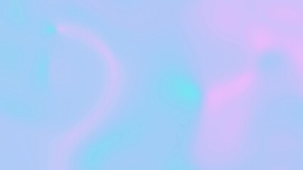 Abstract pastel pink turquoise gradient background with liquid waves