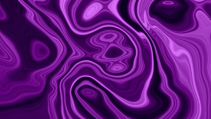 abstract liquid violet animated wavy fluid background.