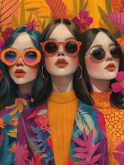 Obraz premium Fashion Design Poster