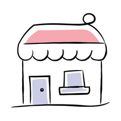 Small Business Vector Icon.